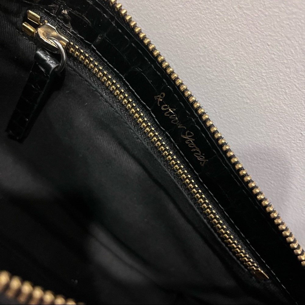 & Other Stories Leather Bag - Picture 3 of 5